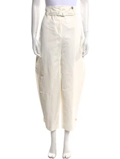 Pre-owned Stella Mccartney Straight Leg Pants W/ Tags In Neutral