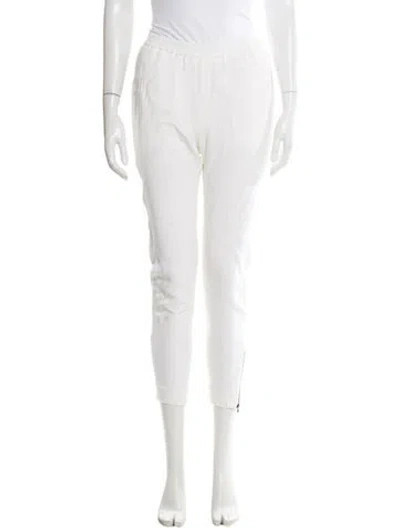 Pre-owned Stella Mccartney Straight Leg Pants In White