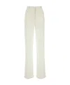 Stella Mccartney Wide-leg Viscose Pants For Women In White