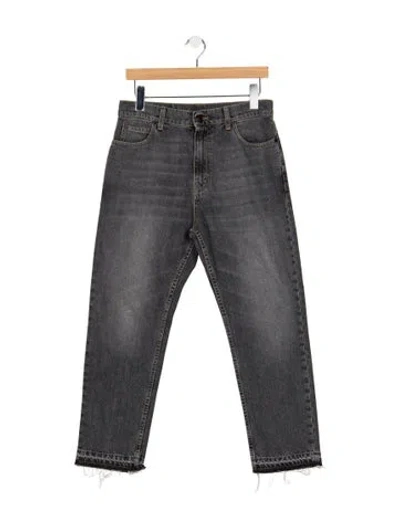 Pre-owned Stella Mccartney Straight-leg Jeans In Gray
