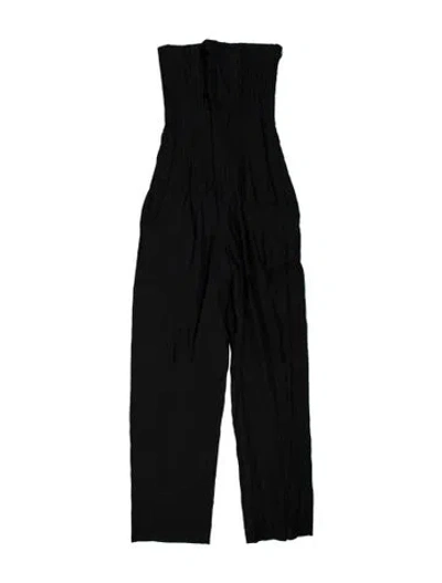 Pre-owned Stella Mccartney Strapless Jumpsuit In Black