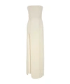 Stella Mccartney Stella Mc Cartney White Wool Long Dress In White