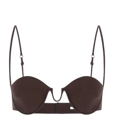 Stella Mccartney Stretched Bra In Multi