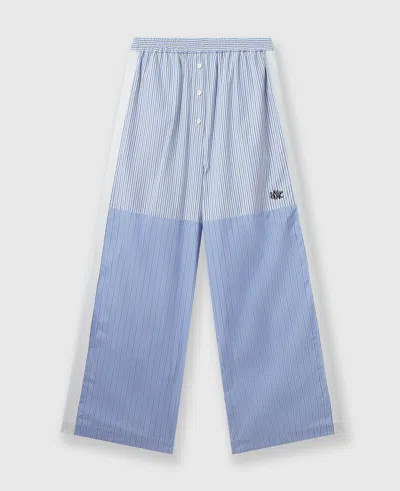 STELLA MCCARTNEY STRIPED BOYFRIEND TROUSERS