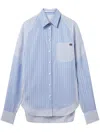 STELLA MCCARTNEY STRIPED BOYFRIEND SHIRT