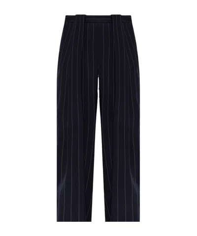 STELLA MCCARTNEY STELLA MCCARTNEY SLOUCHY PANELLED PINSTRIPE PANTS