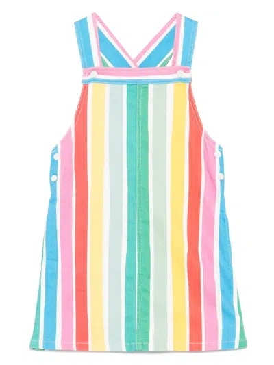 Stella Mccartney Kids' Striped Dress In Blue