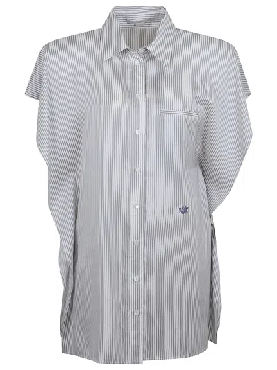 STELLA MCCARTNEY STRIPED SHIRT DRESS