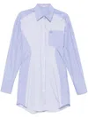 Stella Mccartney Minikleid Mit Streifen In Blau