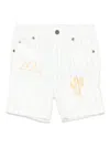 Stella Mccartney Striped Shorts In White