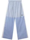 Stella Mccartney Striped Trousers In Blue