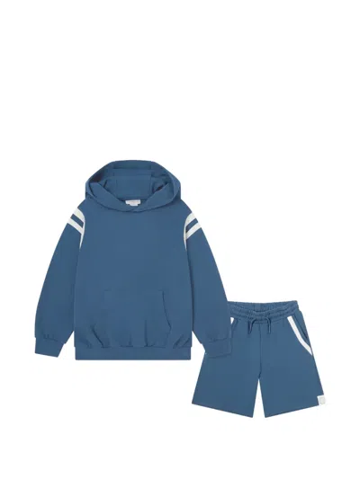 Stella Mccartney Kids' Stripe-detail Tracksuit In Blue