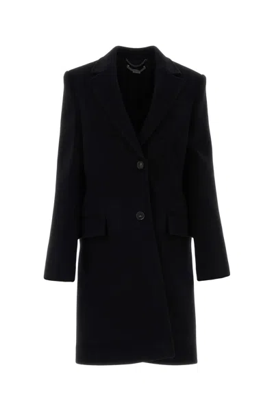 Stella Mccartney Structured Coat In Black