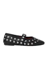 Stella Mccartney Ryder Vegan Embellished Mary Jane Ballerina Flats In Black