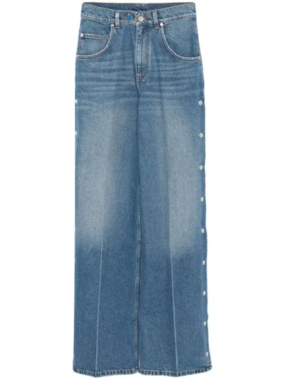 STELLA MCCARTNEY STUD-EMBELLISHED JEANS