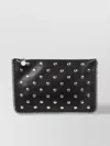 Stella Mccartney Studded Chain Trim Rectangular Shoulder Bag