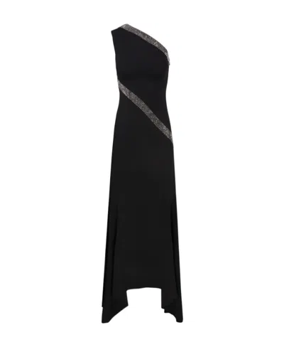 Stella Mccartney Studded Mermaid Gown In Black