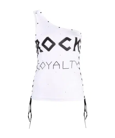 STELLA MCCARTNEY STELLA MCCARTNEY ROCK ROYALTY ONE-SHOULDER T-SHIRT