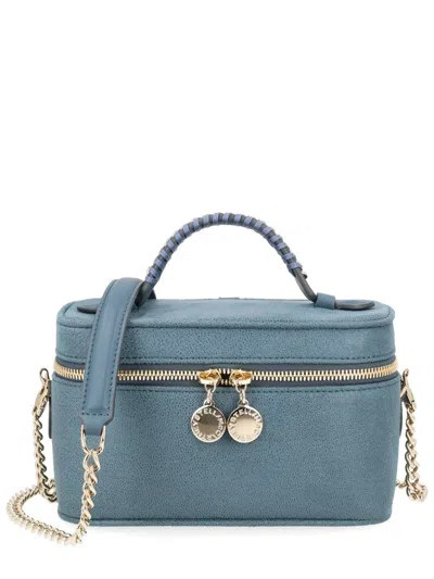Stella Mccartney Falabella Vanity Make Up Bag In Blue