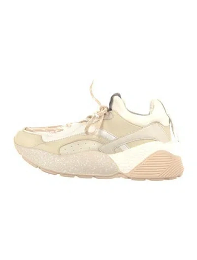 Pre-owned Stella Mccartney Suede Chunky Sneakers In Neutral