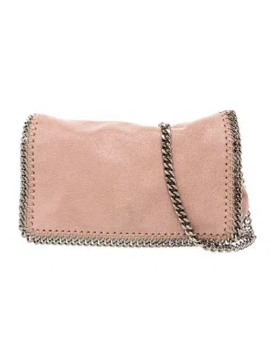 Pre-owned Stella Mccartney Suede Clutch In Pink