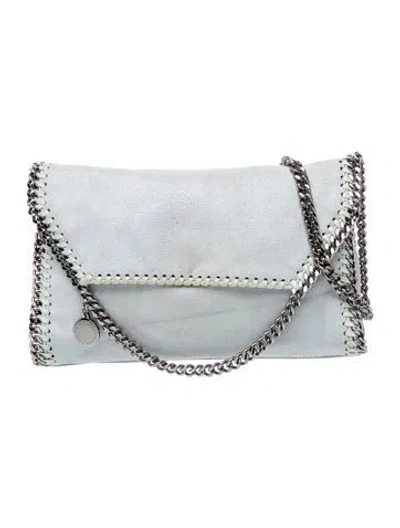 Pre-owned Stella Mccartney Suede Crossbody Bag In Blue