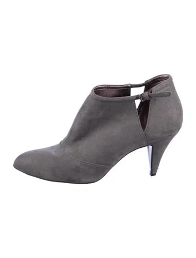 Pre-owned Stella Mccartney Suede Cutout Accent Pumps In Multi