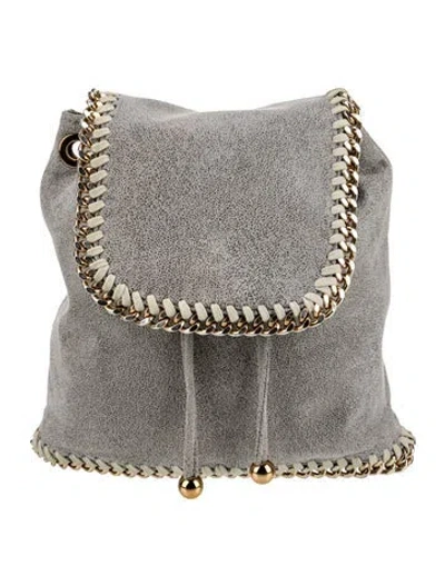 Pre-owned Stella Mccartney Suede Hobo In Gray