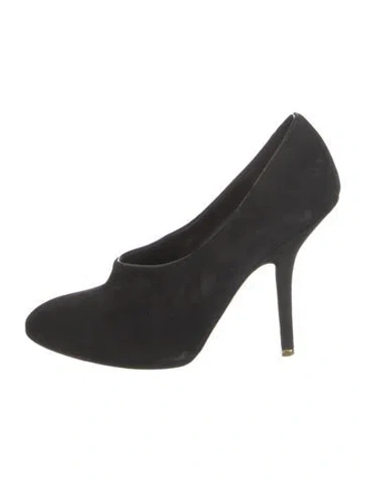Pre-owned Stella Mccartney Suede Pumps In Black