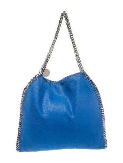 Pre-owned Stella Mccartney Suede Shoulder Bag In Blue