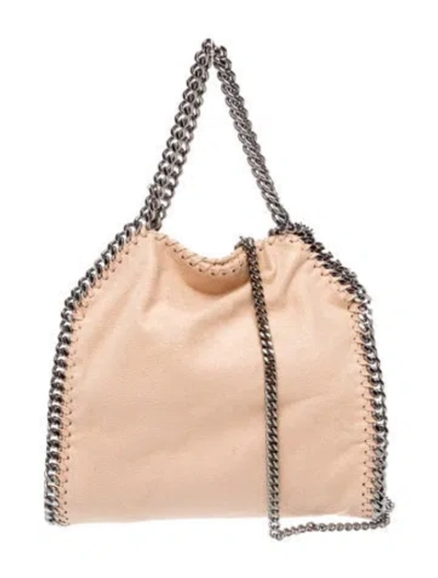 Pre-owned Stella Mccartney Suede Shoulder Bag In Neutral