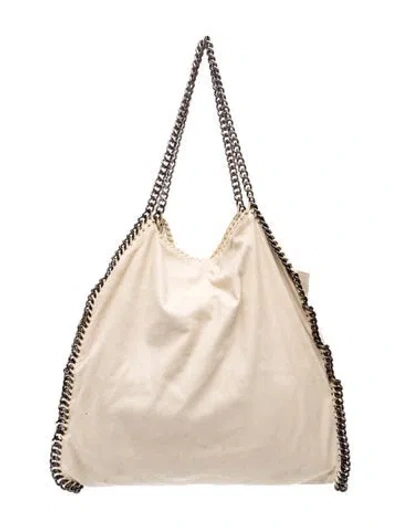 Pre-owned Stella Mccartney Suede Tote In Neutral