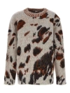 Stella Mccartney Stella Mc Cartney Appaloosa Jacquard Cape Sweater In Multicolour