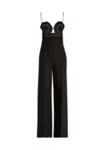 Stella Mccartney Broderie Anglais Flared-leg Jumpsuit