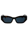 Stella Mccartney Sc40047i-y Sunglasses In 52v Dark Havana / Blue