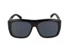 Stella Mccartney Squared Acetate Sunglasses In Black