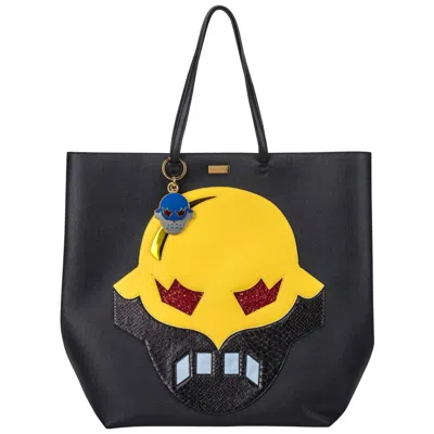 Pre-owned Stella Mccartney Superstellaheroes Shopper Tote In Black