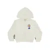 Stella Mccartney Sustainable Cotton Full-zip Hoodie Kids In White