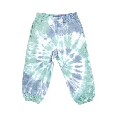Stella Mccartney Babies' Sustainable Cotton Tie-dye Sweatpants Kids In Green