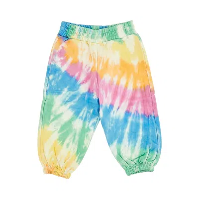 Stella Mccartney Sustainable Cotton Tie-dye Sweatpants Kids In Multi