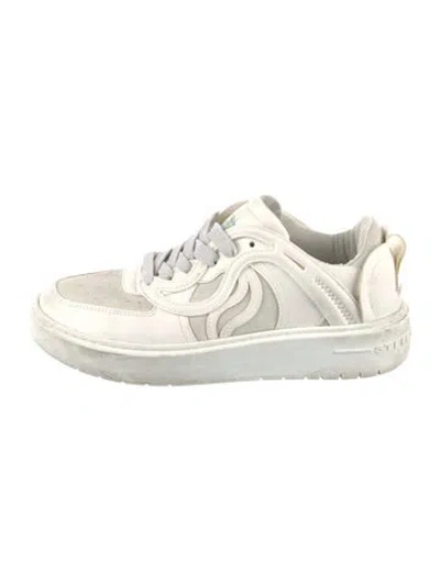 Pre-owned Stella Mccartney S-wave Sneakers In White