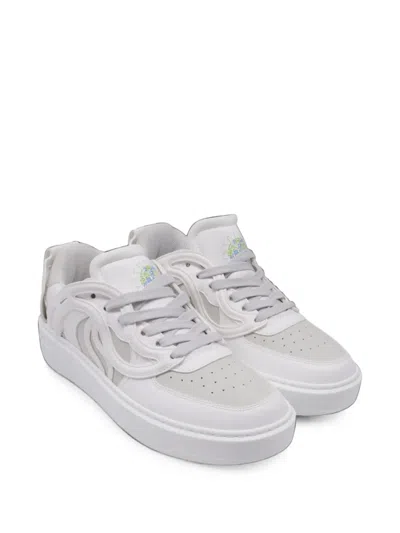 Pre-owned Stella Mccartney S-wave Sneakers In White