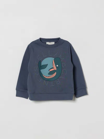Stella Mccartney セーター  Kids ボーイ カラー ブルー In Blue