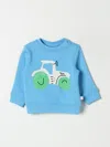 Stella Mccartney Kids Cotton Tractor Sweatshirt (3-36 Months) In Blue