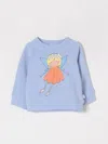 Stella Mccartney Graphic-print Sweatshirt In Gnawed Blue