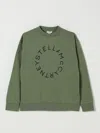 Stella Mccartney Kid - Logo Sweatshirt In Green