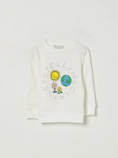 STELLA MCCARTNEY SWEATER STELLA MCCARTNEY KIDS KIDS COLOR IVORY,432261044