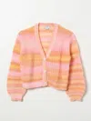 Stella Mccartney Striped Cardigan In Bunt