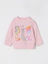 Stella Mccartney Baby Cotton Jersey Sweatshirt In Pink