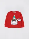 Stella Mccartney Crewneck Sweatshirt With Print Kids In Red